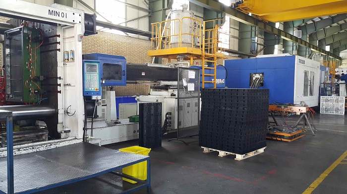 Beton Baspar Co production line Hall