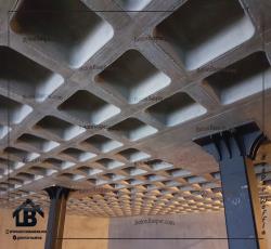 Plastic Waffle Slab Mold for Ceiling