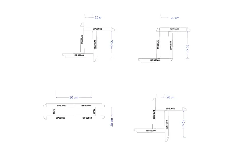 column plastic formwork system for concrete column Adjustable Plastic Column formwork for diverse dimension of Clumn